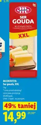 Lidl Ser gouda, XXL oferta