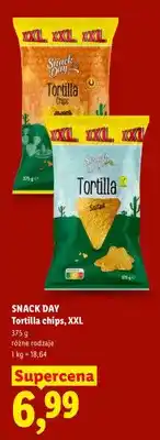 Lidl Tortilla chips, XXL różne rodzaje oferta