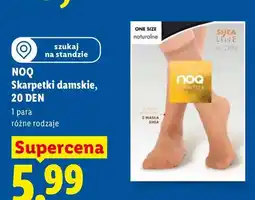 Lidl Skarpetki damskie 20 DEN oferta