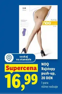 Lidl Rajstopy push-up 20 DEN oferta