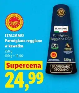 Lidl ITALIAMO Parmigiano reggiano w kawałku oferta