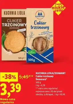 Lidl Cukier trzcinowy Demerara oferta