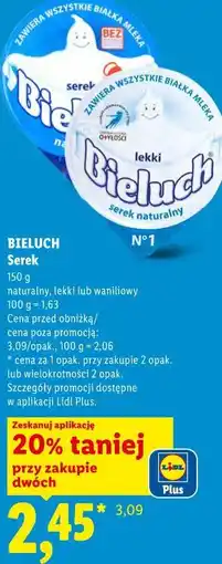 Lidl BIELUCH Serek oferta