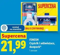 Lidl FINISH Czyścik i odświeżacz, duopack oferta