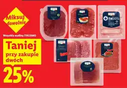 Lidl Wszystkie wędliny ITALIAMO oferta