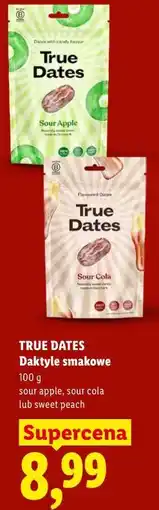 Lidl TRUE DATES Daktyle smakowe oferta