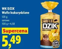 Lidl WK DZIK Wafle kukurydziane oferta