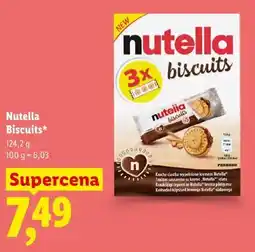 Lidl Nutella Biscuits oferta
