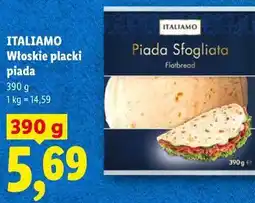 Lidl ITALIAMO Włoskie placki piada oferta