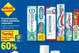 Lidl Wszystkie produkty COREGA, SENSODYNE I AQUAFRESH oferta