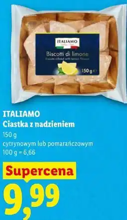 Lidl ITALIAMO Ciastka z nadzieniem oferta