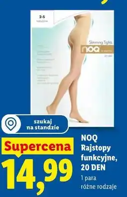 Lidl NOQ Rajstopy funkcyjne, 20 DEN oferta