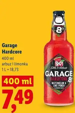 Lidl Garage Hardcore arbuz i limonka oferta