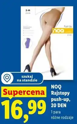 Lidl NOQ Rajstopy push-up, 20 DEN oferta