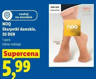 Lidl NOQ Skarpetki damskie, 20 DEN oferta