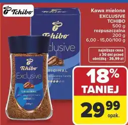 Carrefour Kawa mielona EXCLUSIVE TCHIBO oferta
