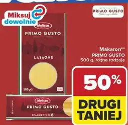 Carrefour Makaron** PRIMO GUSTO 500 g, różne rodzaje oferta
