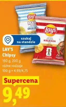 Lidl LAY'S Chipsy oferta