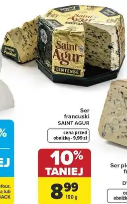 Carrefour Ser francuski SAINT AGUR oferta