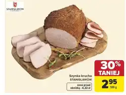 Carrefour Szynka krucha STANISŁAWÓW oferta