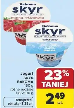 Carrefour Jogurt SKYR BAKOMA oferta