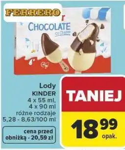 Carrefour Lody KINDER oferta
