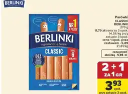 Carrefour Parówki CLASSIC BERLINKI oferta