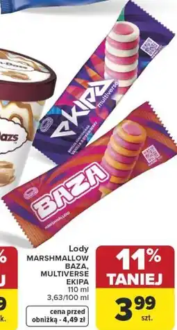 Carrefour Lody MARSHMALLOW BAZA, MULTIVERSE EKIPA oferta