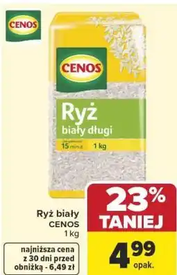 Carrefour Ryż biały CENOS oferta
