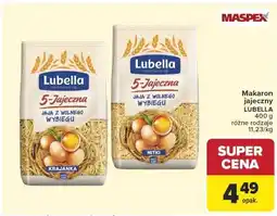 Carrefour Makaron jajeczny LUBELLA oferta