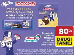 Carrefour Czekolada, Alpejskie Mleczko* MILKA oferta
