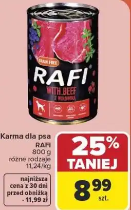 Carrefour Karma dla psa RAFI oferta