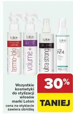 Carrefour Wszystkie kosmetyki do stylizacji włosów marki Loton oferta