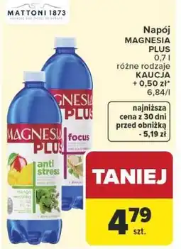Carrefour Napój MAGNESIA PLUS oferta