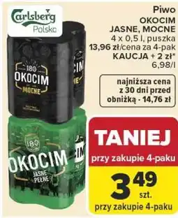 Carrefour Piwo Okocim Jasne, Mocne oferta