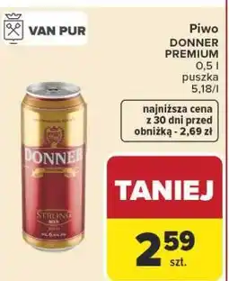 Carrefour Piwo Donner Premium oferta