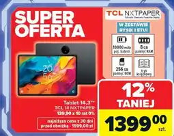 Carrefour Tablet 14,3 TCL 14 NXTPAPER oferta
