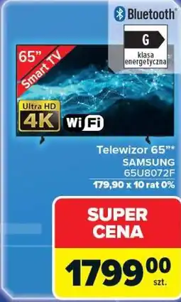 Carrefour Telewizor 65 SAMSUNG 65U8072F oferta