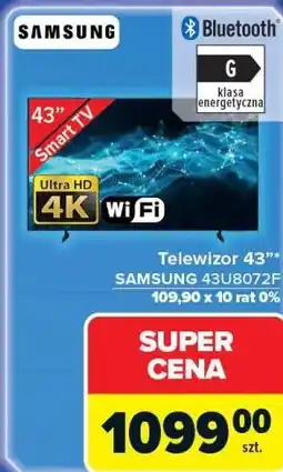 Carrefour Telewizor 43 SAMSUNG 43U8072F oferta