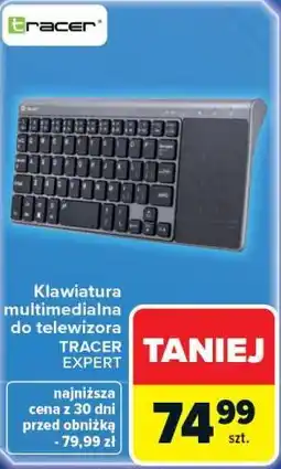 Carrefour Klawiatura multimedialna do telewizora TRACER EXPERT oferta
