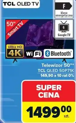 Carrefour Telewizor 50 TCL QLED 50P71K oferta