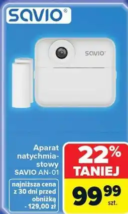 Carrefour Aparat natychmiastowy SAVIO AN-01 oferta
