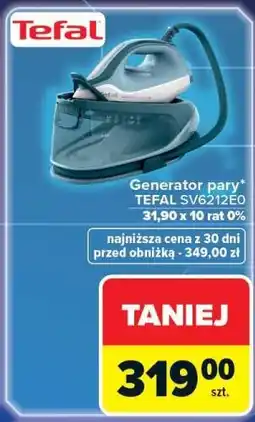 Carrefour Generator pary* TEFAL SV6212E0 oferta