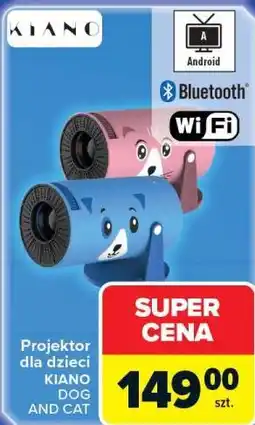 Carrefour Projektor dla dzieci KIANO DOG AND CAT oferta