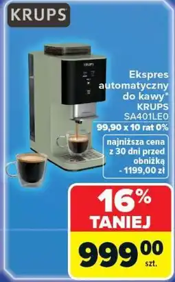 Carrefour Ekspres automatyczny do kawy KRUPS SA401LEO oferta