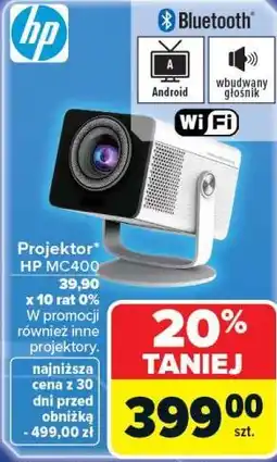Carrefour Projektor HP MC400 oferta