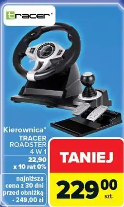 Carrefour Kierownica TRACER ROADSTER 4 W 1 oferta
