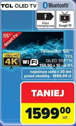 Carrefour Telewizor 55 TCL QLED 55P71K oferta