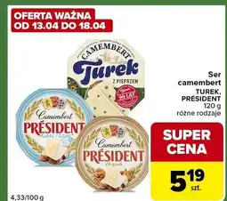 Carrefour Express Ser camembert różne rodzaje oferta