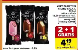 Carrefour Express Lody na patyku różne rodzaje oferta